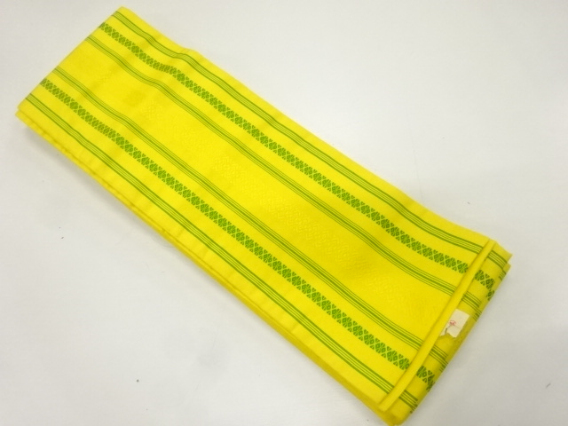 JAPANESE KIMONO / HANHABA OBI / SILK / CHIKUZEN HAKATA 